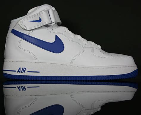 nike air force 1 mid weiß blau|Nike Air Force 1 colors.